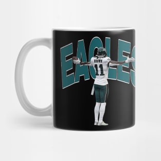 fly eagles fly : AJ brown star Mug